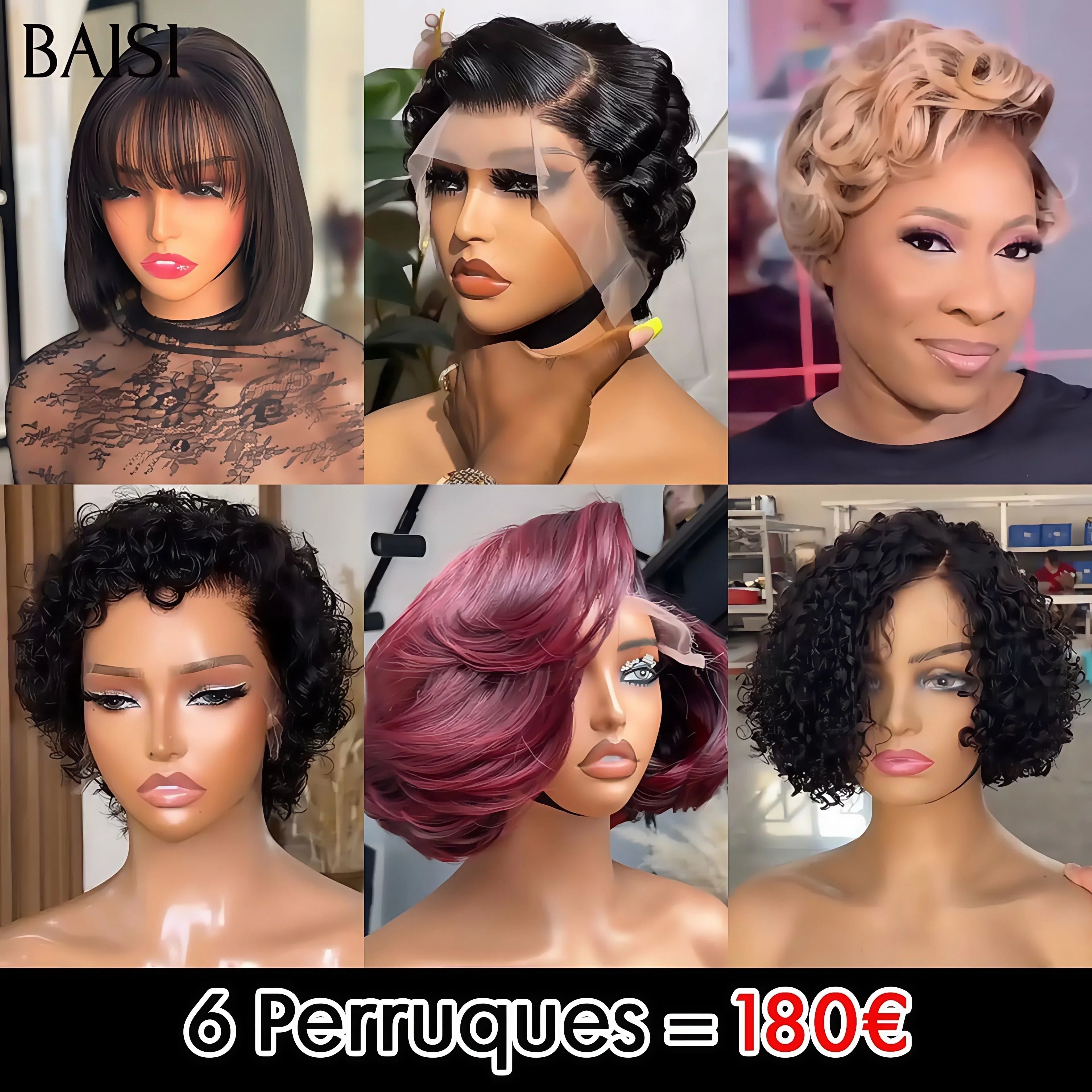 Quel type de perruque convient pour l'été ? Cliquez pour choisir !