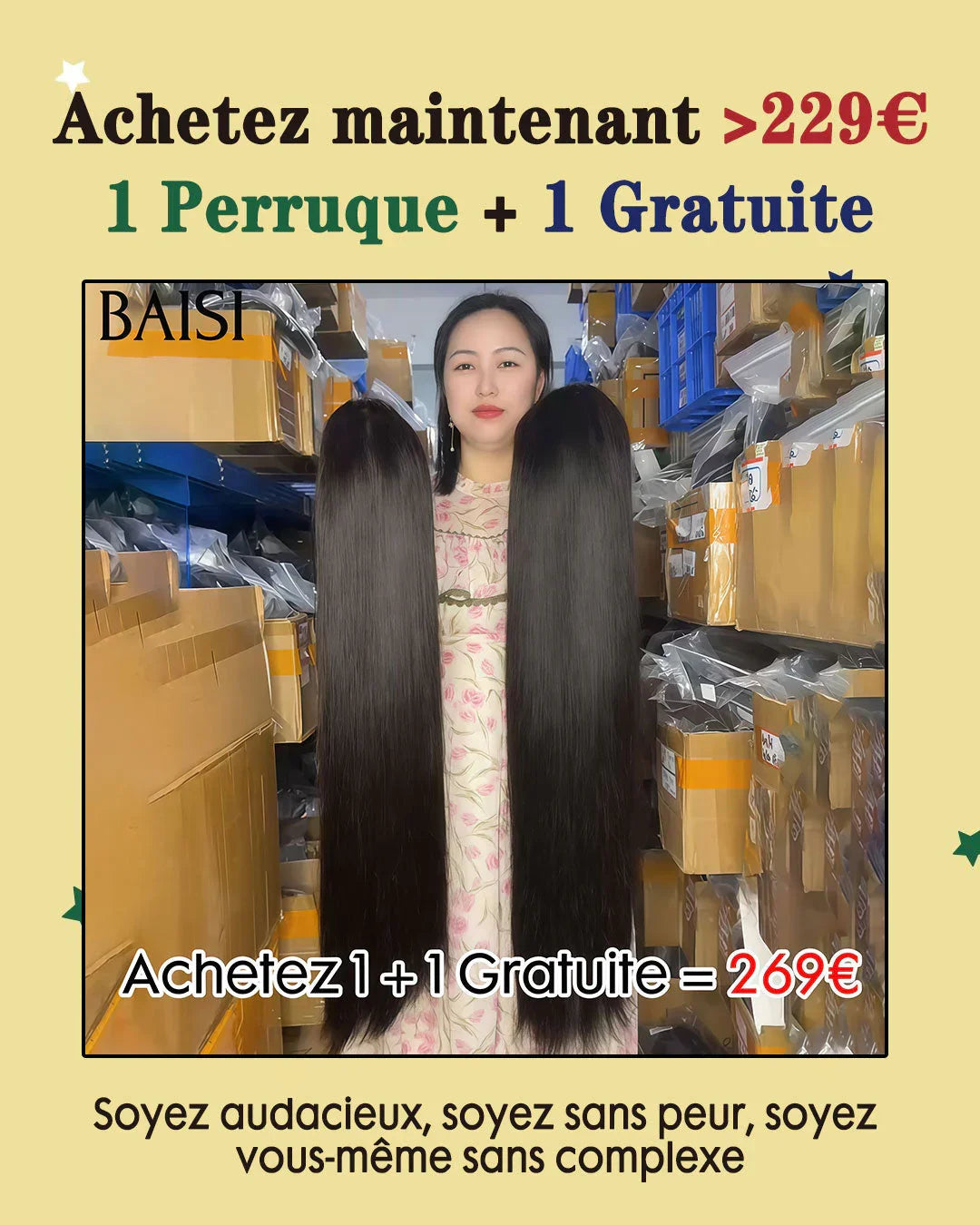 Livraison gratuite, passez simplement votre commande et profitez-en !