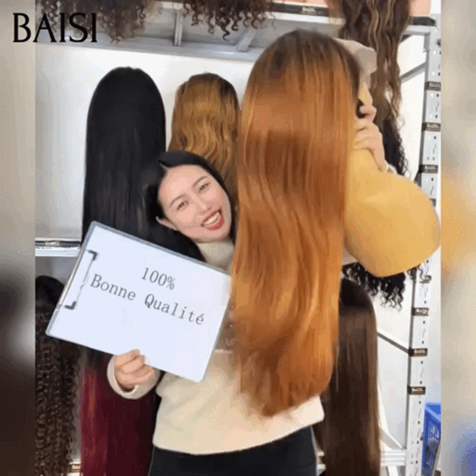 BAISI PROMO Offre spéciale 4 types de perruques différents 100% bonne qualité Lisse ou curly wave ou Body wave en 100% vrais cheveux humains