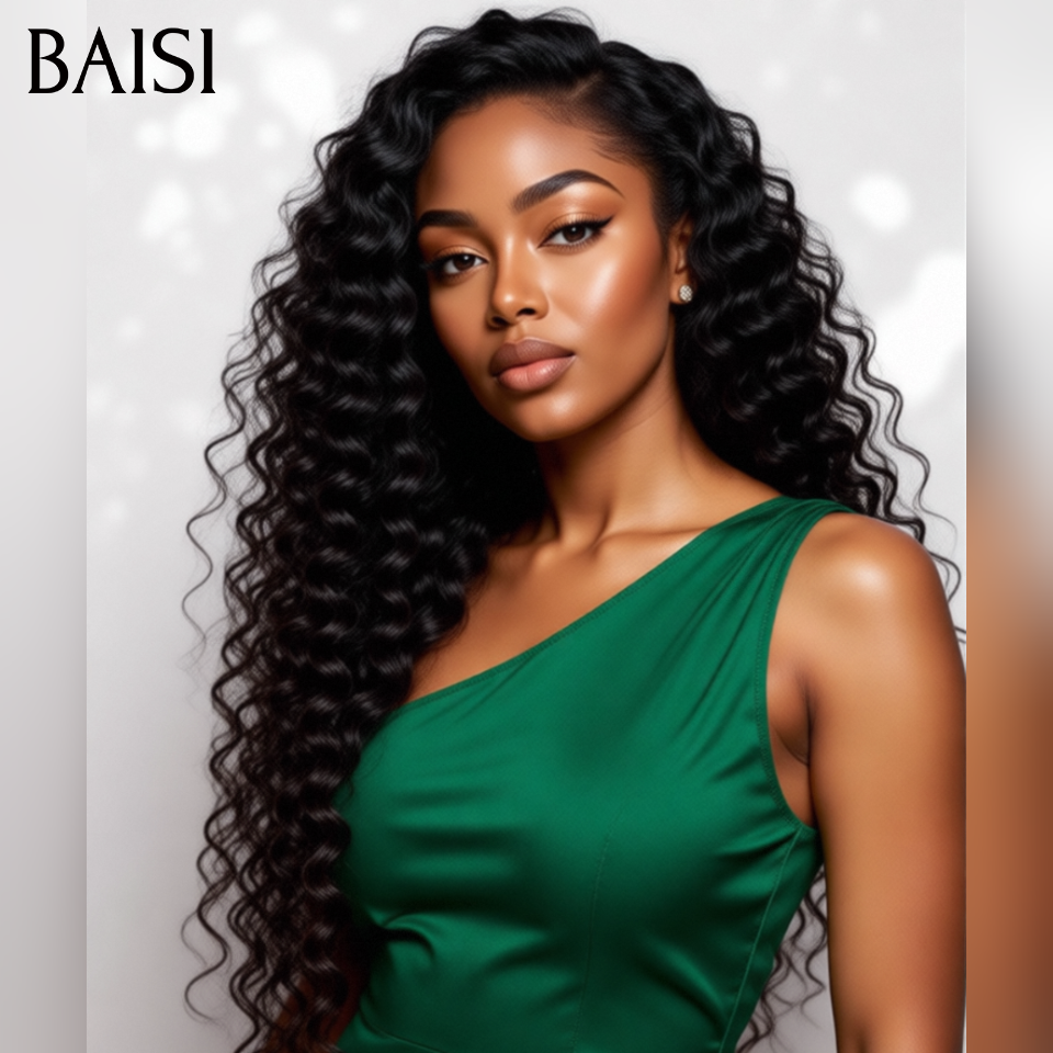 txt
BAISI Peruca frontal 13x4 extra longa water wave em 100% cabelo humano