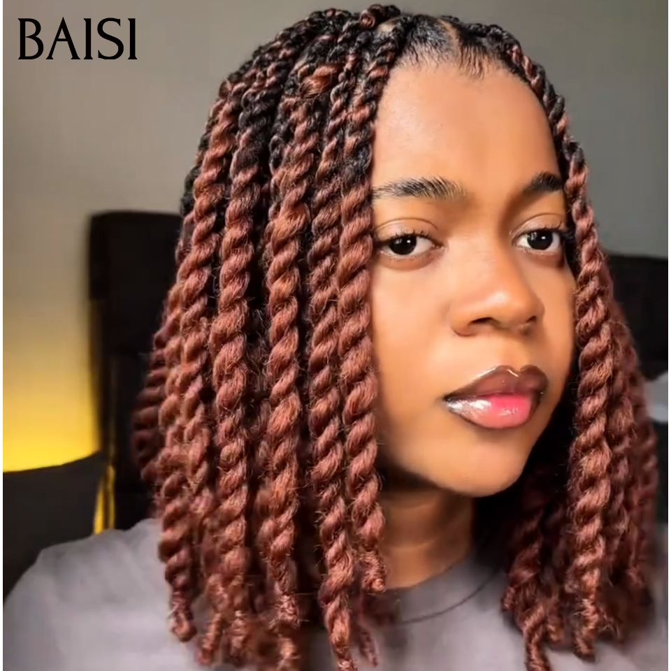 Nouveau produit Full lace Perruque en 3 couleurs disponibles avec coiffure tressée natte Coiffure déjà faites en 100% Cheveux Humains