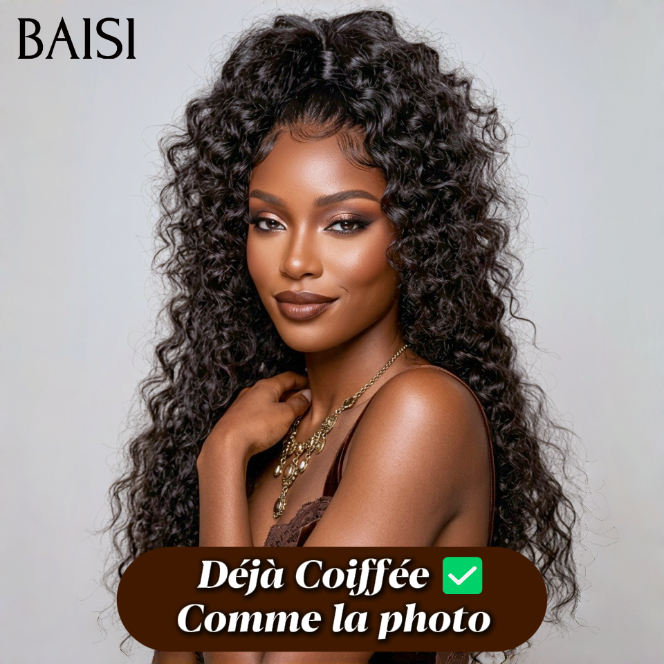 Nouveau produit 13x4 lace frontal Perruque Coiffée 16 pouce 98€ Naturelle wave avec Chignon de nattes Déjà Coiffée en 100% Cheveux Humains