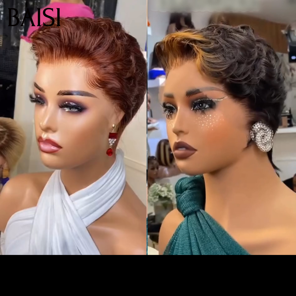 BAISI 1 Comprato + 1 Gratis = 190€ o pixie 99J# 69€ in 100% capelli umani veri