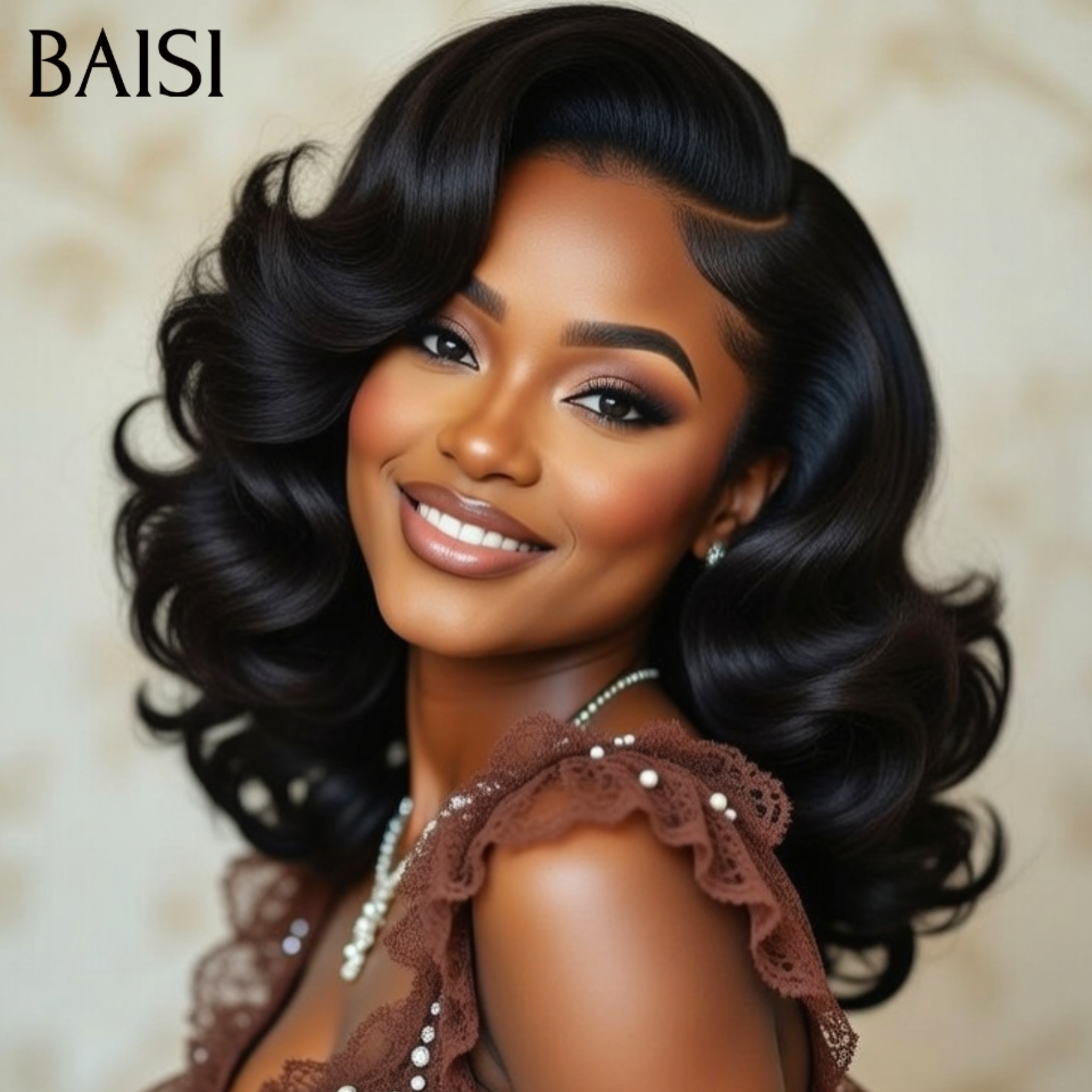 BAISI 13X4 lace frontal Miel Body wave 18 Pollici 100€ o Parrucche in LOTTO o vendita singola; Parrucche Senza Colla con Frontal doppio drawn in 100% capelli umani