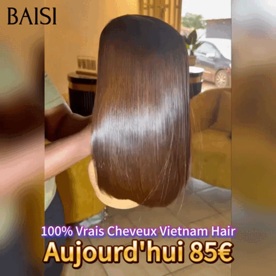 BAISI Grande Promo 13x4 Frontale in Pizzo Parrucca BOB Liscia 105€ Arancione 1BT350#metà prezzo In 100% Capelli Umani D mp50