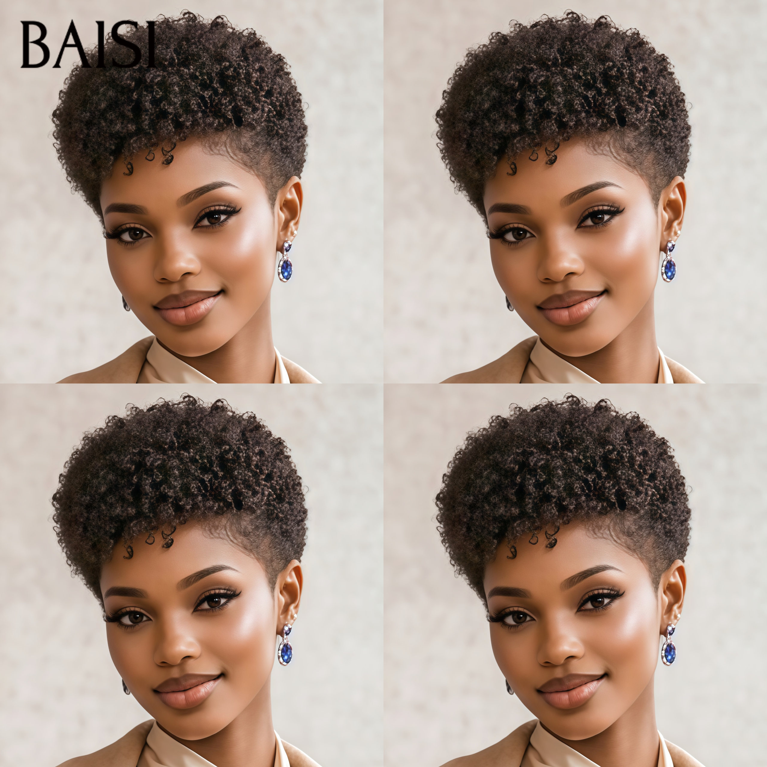 BAISI Acquista almeno 2 parrucche al prezzo di fabbrica fornitore 13x4 lace frontal parrucca onde morbide colore #4#27 (Nessun Codice Necessario)