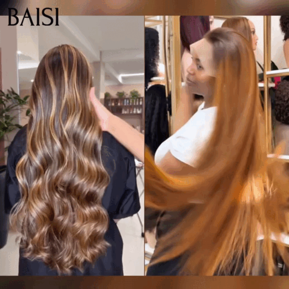 OFFRE SPÉCIALE 99€ Livraison Gratuite boucle wave Mixte plus Lisse marron 100% bonne qualité en 100% Cheveux Humains