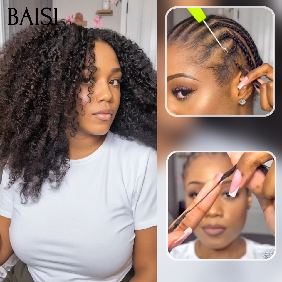 Nouvelles tendances 2026 Extensions de Cheveux Humain Plume Double Tête Style Crochet Hair Sans Colle Deep Wave 100% Naturel Invisible & Confort, Garantie 20 ans