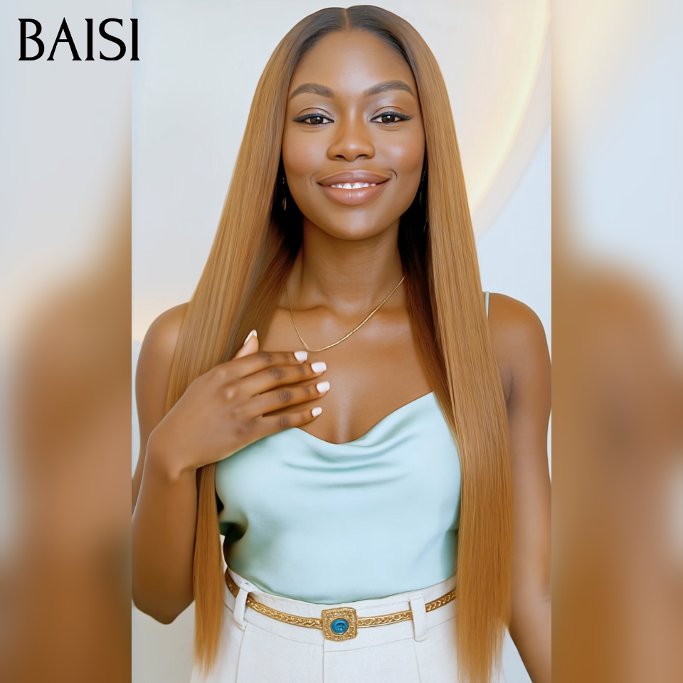 BAISI 13x4 lace frontal Perruque Grande Promo 18 pouces 99€ Lisse raw hair en couleur Marron ou 26 pouces 69€ Blended hair en 100% Cheveux Humains