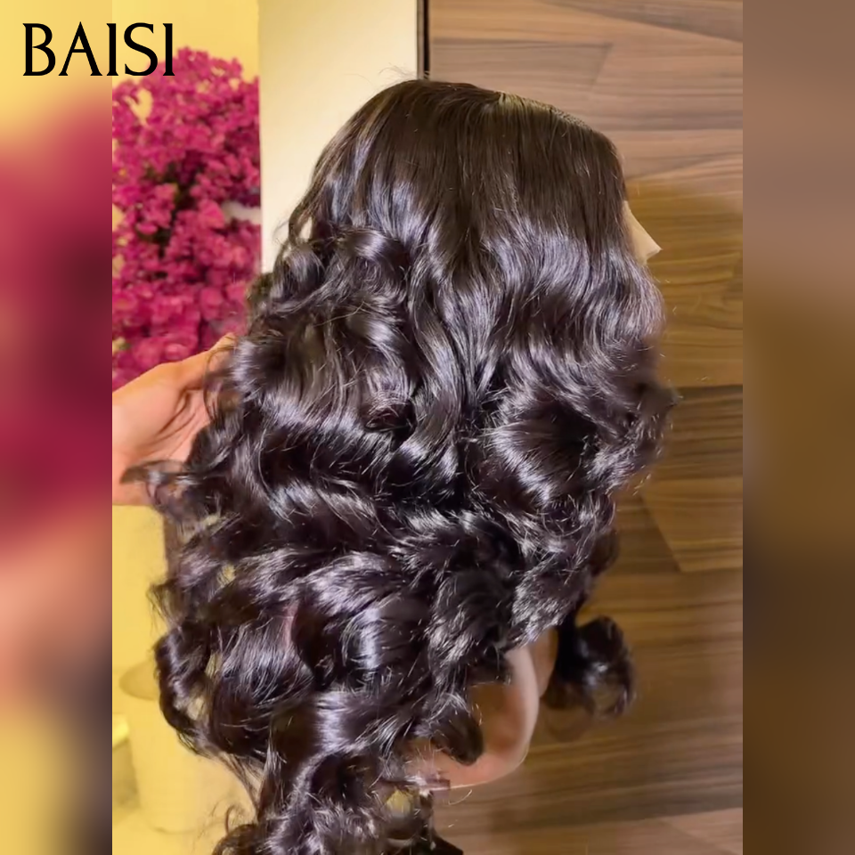 BAISI 13X4 Lace Frontal Body wave 18 et 22pouces en 100% Cheveux Humains Reçu sous 48H TVA = 0€ Stock Limité