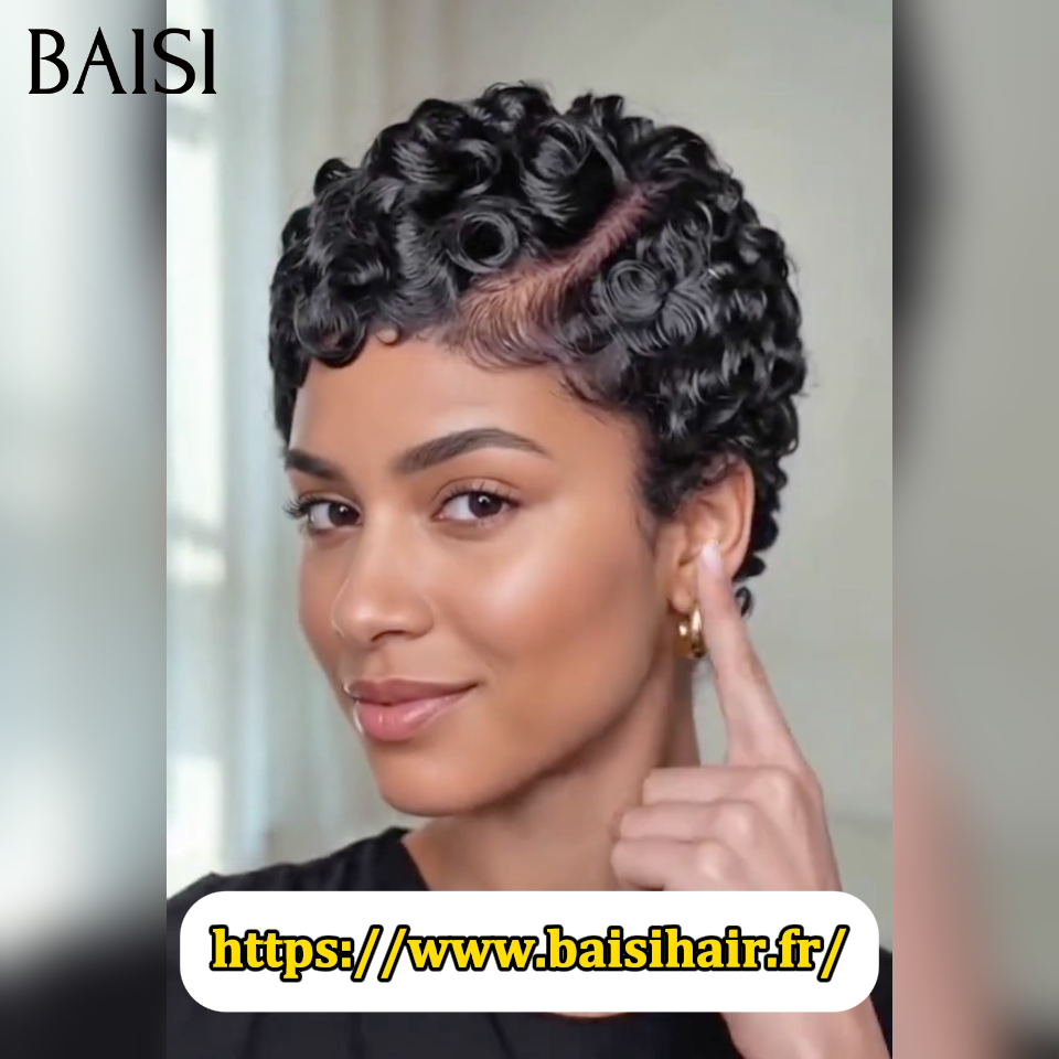 Usine grossiste 1 pixie finger frontale 59€ Confortable porter Aéré sans avoir chaud ou 10 Perruques en Soldes 150€ en 100% Cheveux Humains