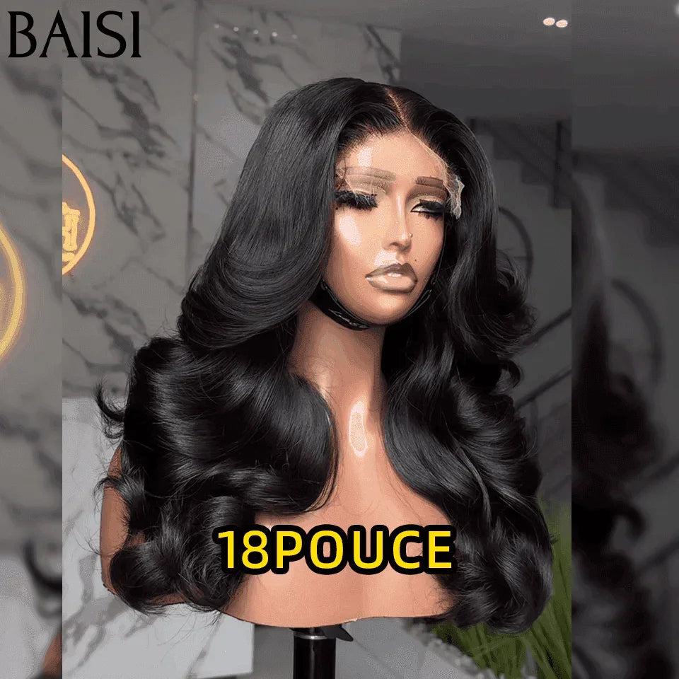 BAISI Lot de la 2perruque vente en gros 2 perruques Body wave 18 Pouces plus Lisse 20 Pouces 269 euro code : FR38