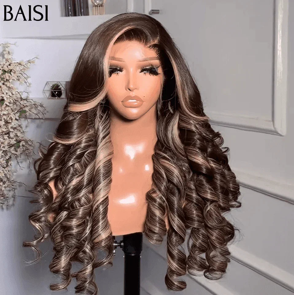 BAISI 50,000+ clientes satisfaite 4 Perruques 499 euros En 100% Cheveux Humains