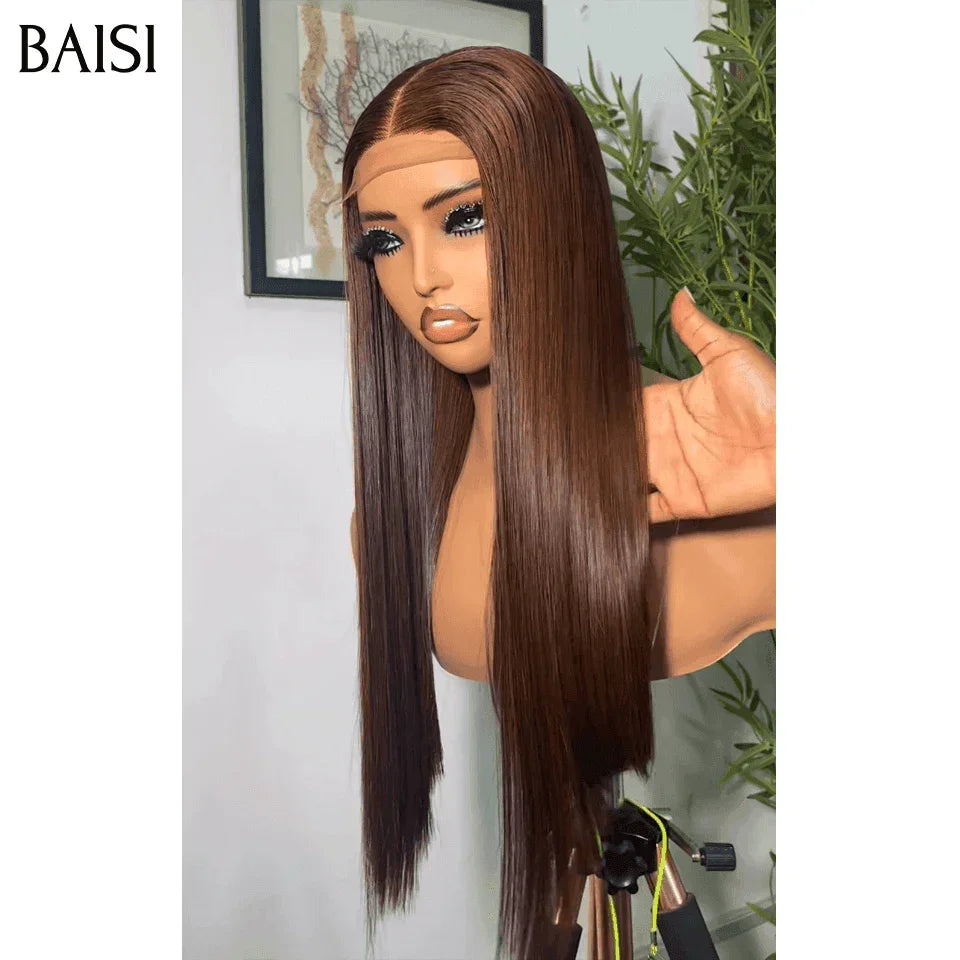 BAISI promoção relâmpago 4 perucas 479€ Lisas e curly wave de luxo 100% cabelo humano verdadeiro