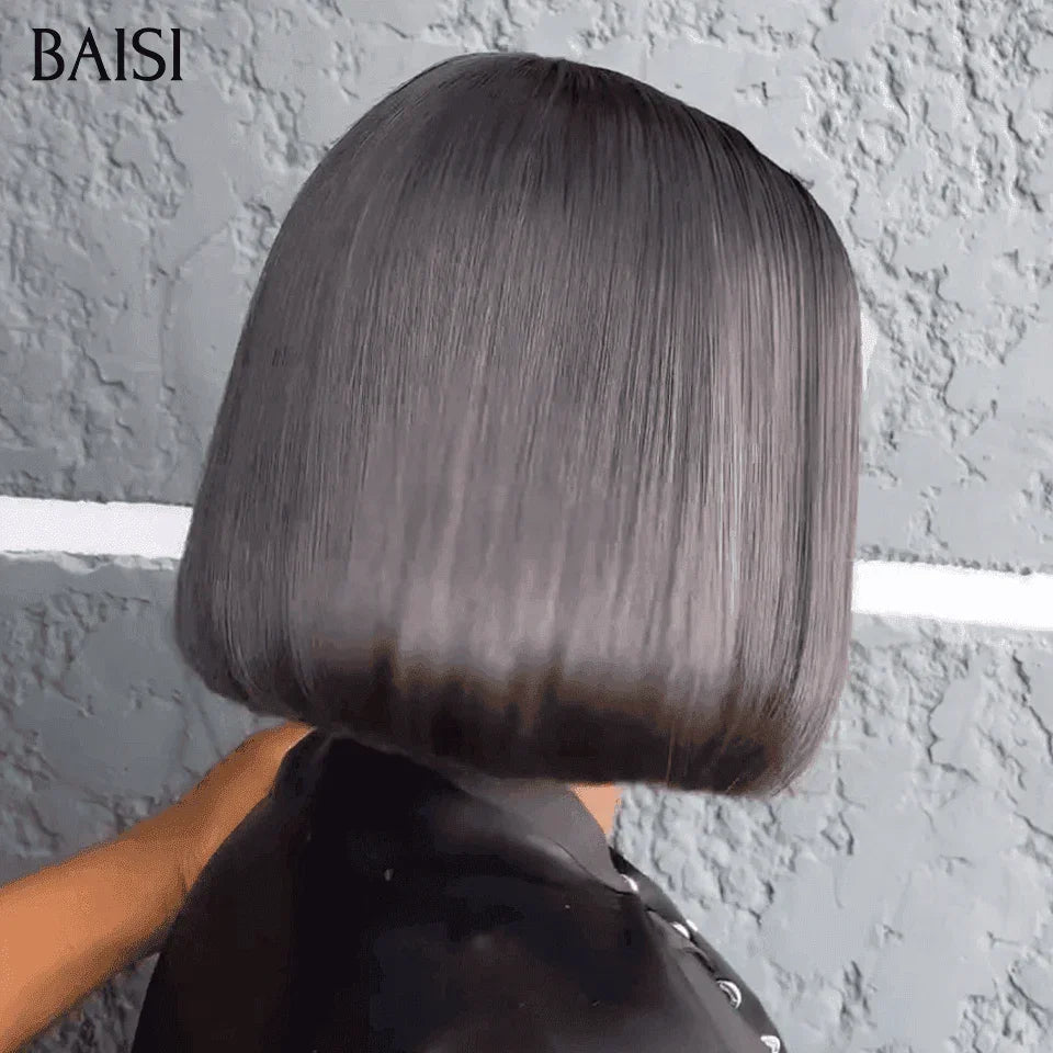 BAISI 2x6 Lace Perruque Lisse SDD BONE Straight 69€ DE luxe En 100% Cheveux Humains Vietnam Hair BS65