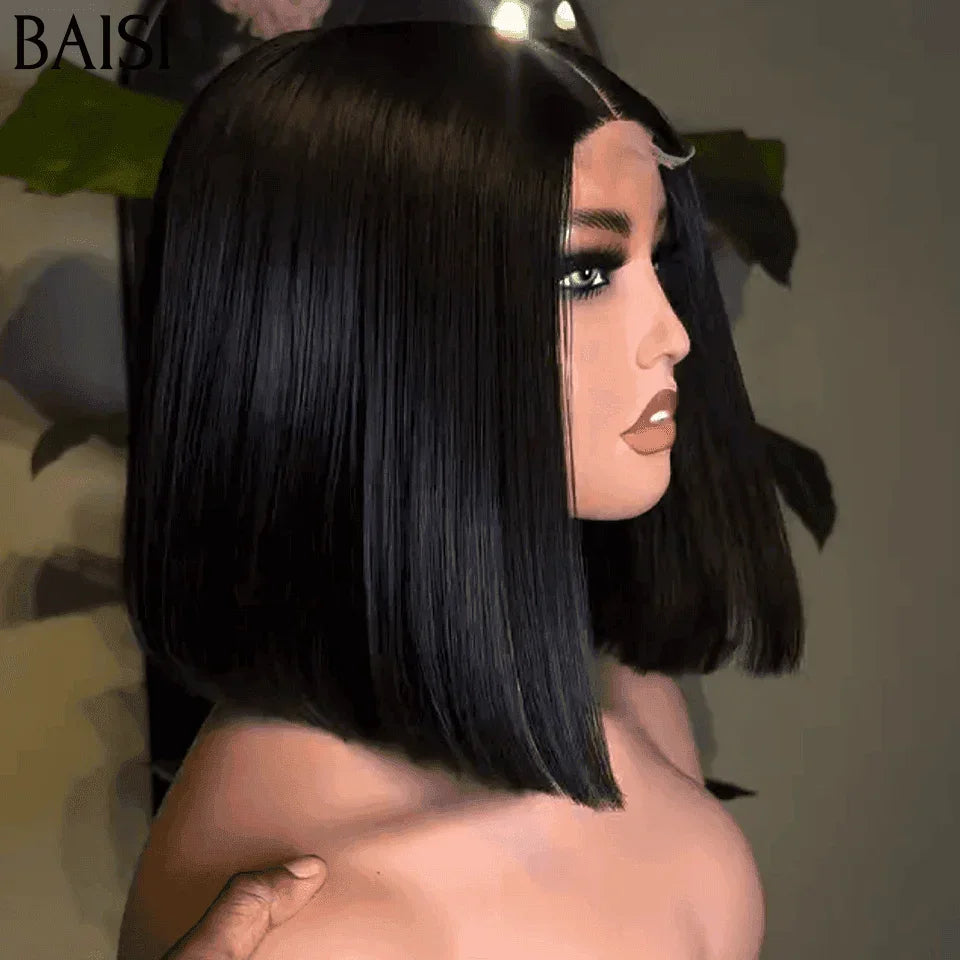Parrucca con chiusura in pizzo BAISI 2 * 6 in capelli umani al 100%.