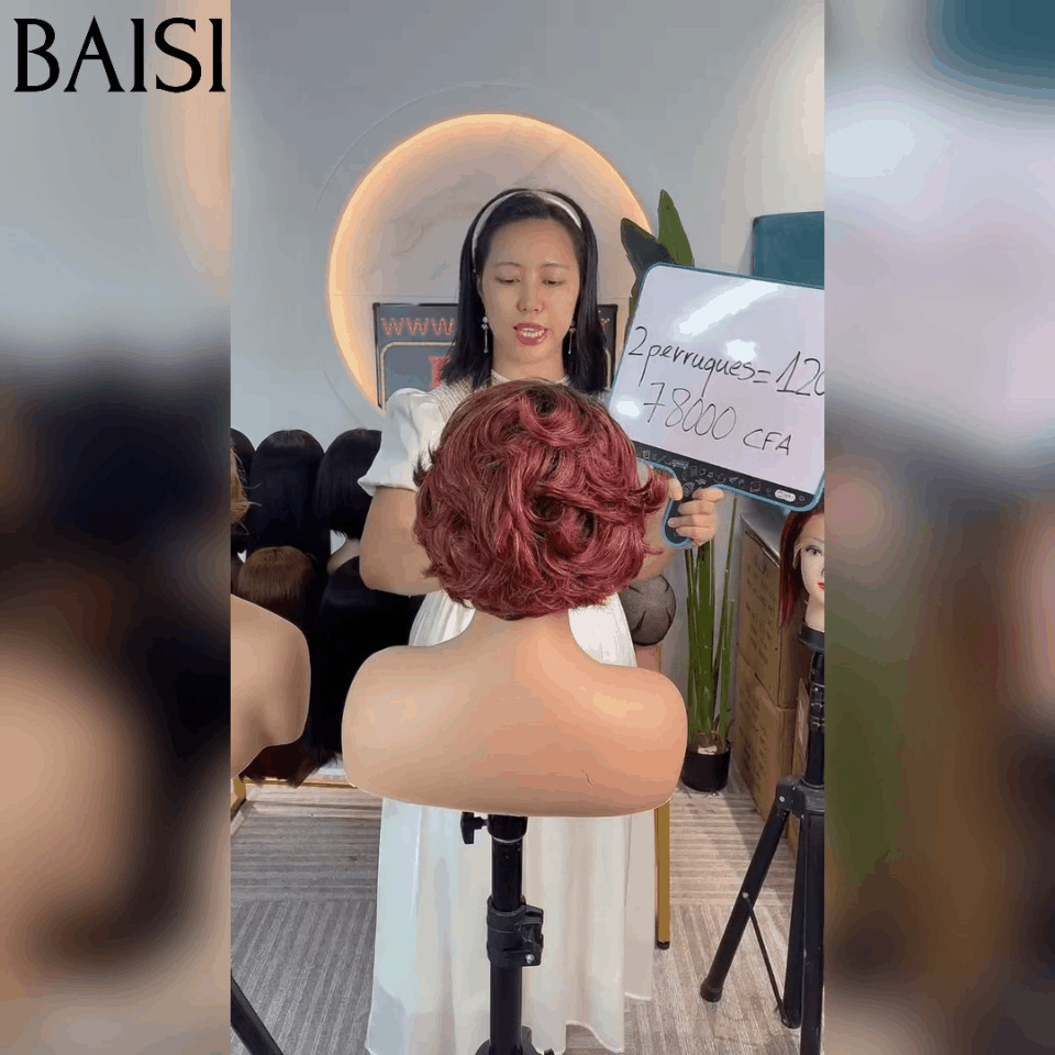 BAISI Set 2 parrucche PROMOZIONE in capelli veri 100% € 164 E € 120 (non serve codice)