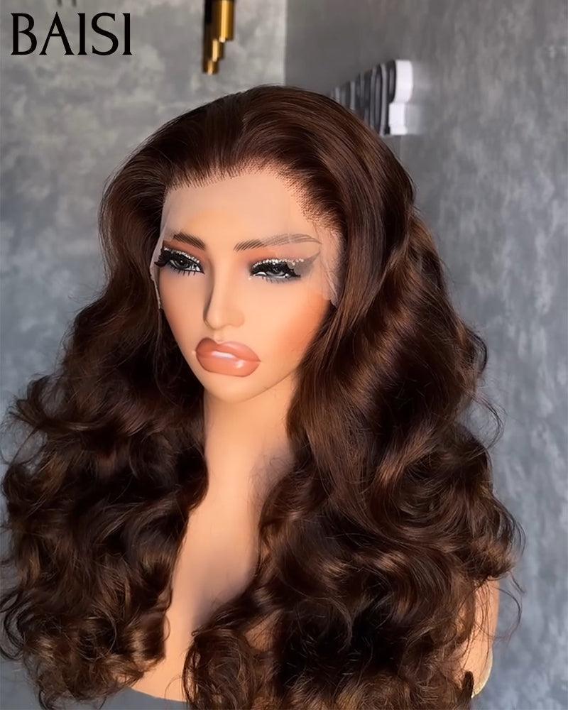 BAISI Lot de 2 perruques Pixie 120 euro ou 2 perruques 209€ 13X4 lace Body wave et 2X6 lace Lisseen 100% vrais cheveux humains MP50