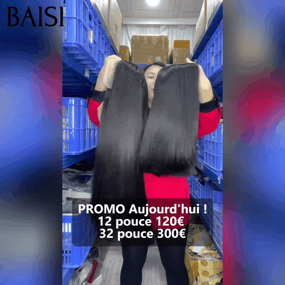 Parrucca caschetto 4X4 BAISI diritto naturale 10 pollici 200% densità C