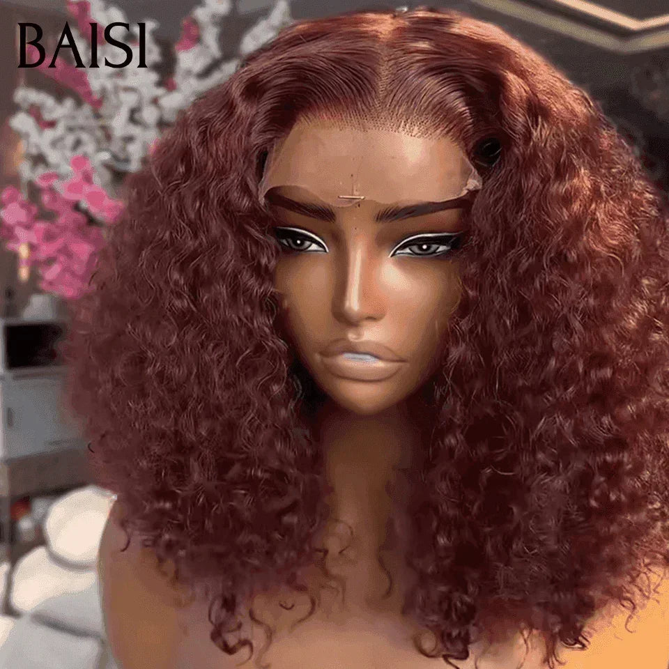 BAISI Conjunto de 3 perucas lace 4X4 18 polegadas 319 euro ou 3 perucas 4X4 curly wave e 2X6 lisas 320 euro em 100% cabelo humano verdadeiro