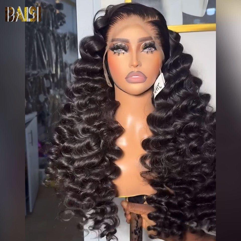 BAISI 13X4 Parrucche di Lusso Natural Wave 22 Pollici volume 350% densità A1 Realizzate con capelli double drawn CODICE: VIP100