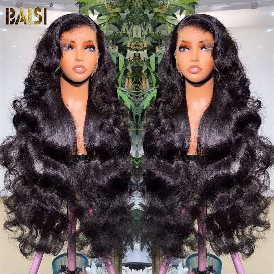 BAISI Peruca Frontal 13x4 Body Wave 28 Polegadas 198€ + 1 Pente Elétrico grátis em 100% Raw Hair
