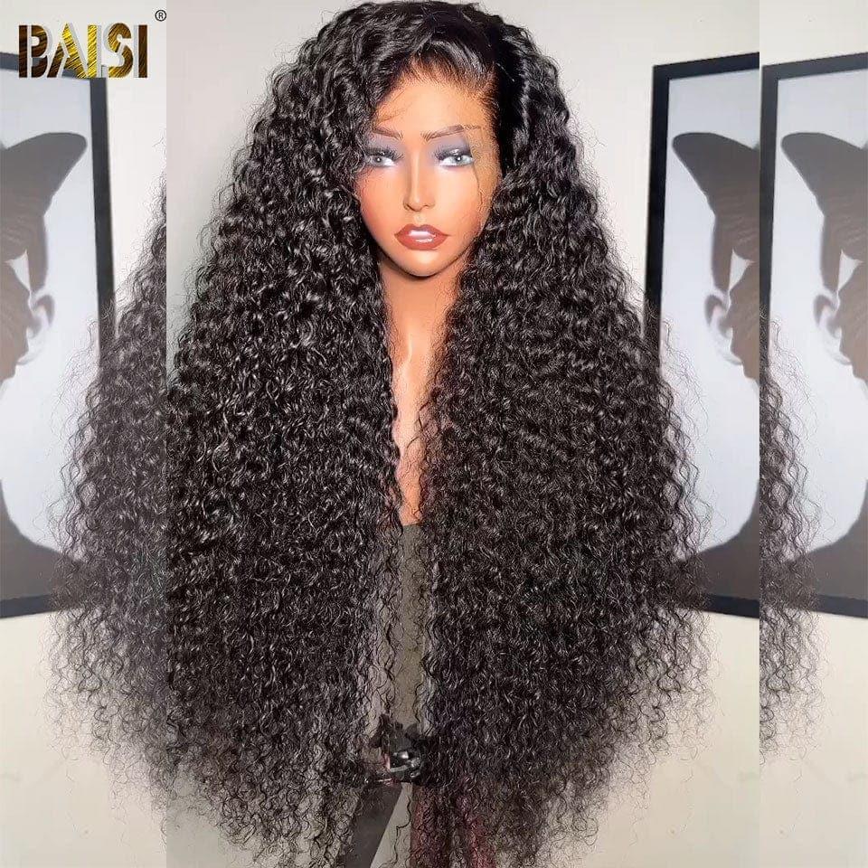 BAISI 13X4 lace frontal liso + 1 pente elétrico = 118€ ou 13x4 lace frontal encaracolado em 100% Raw Hair