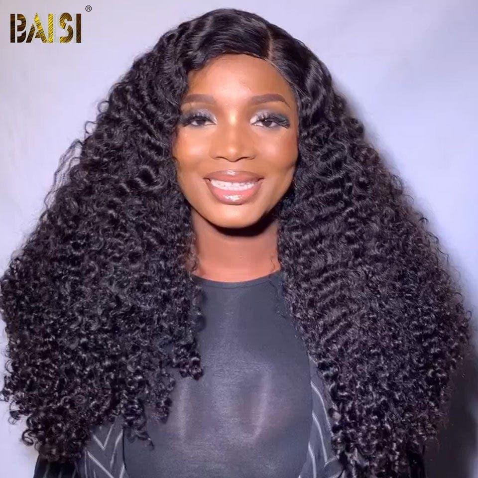 BAISI RAW HAIR 300% Volume 13X6 Curly plus de 10 ans d'utilisation avec très bon soins
