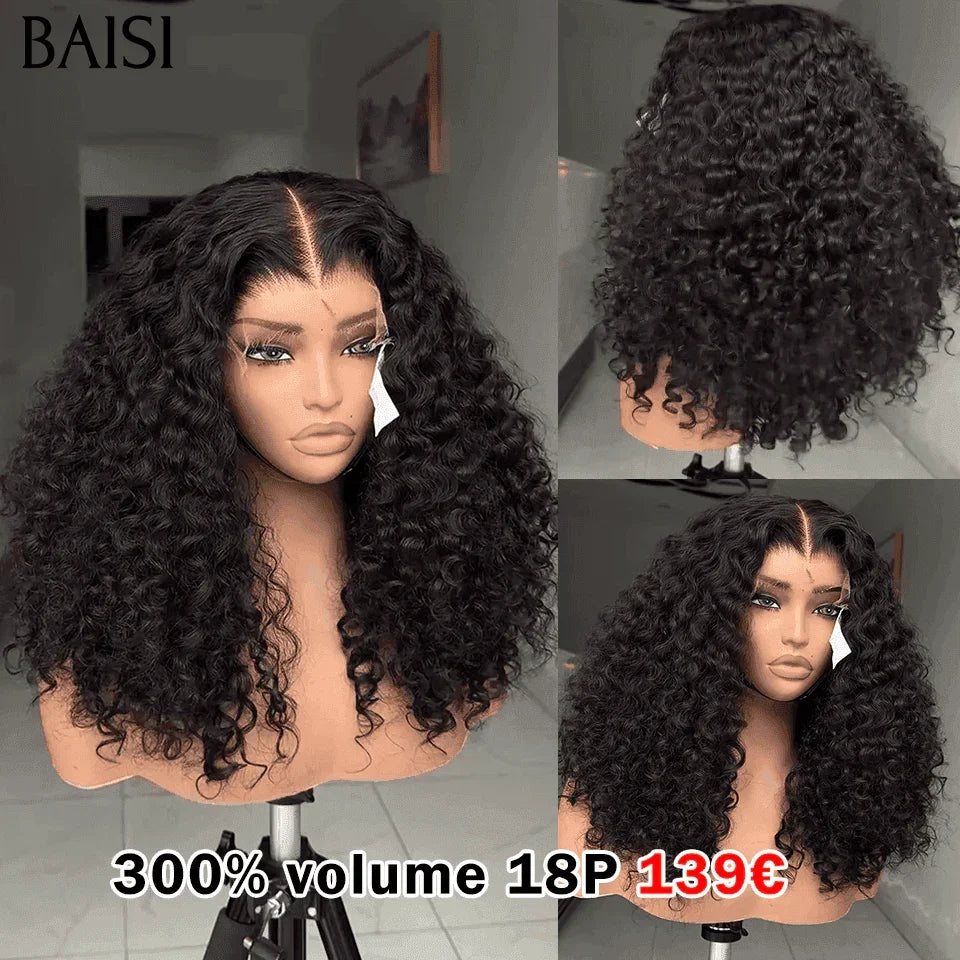 BAISI Compre 2 perucas no mínimo ao preço de fábrica Fornecedor de perucas 100% cabelo humano raw hair fácil de revender Compre mais de 2 peças PREÇO DE FÁBRICA VIP Ligação D