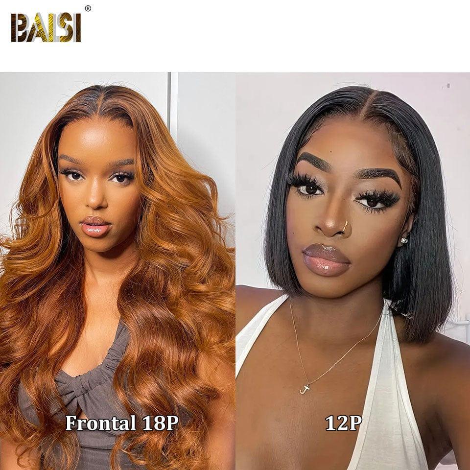 BAISI frontal em renda 13x4 liso 20 polegadas Raw Hair 120€ ou 2 perucas 314€ sem cola, fácil de usar e renda já cortada em 100% cabelo humano verdadeiro
