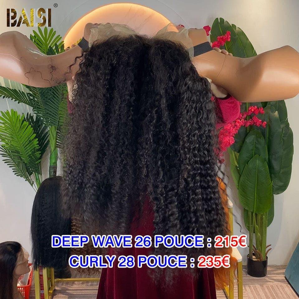 BAISI Achetez 2 perruques minimum au prix d'usine fournisseur Perruque 2x6 Lisse bob 10 Pouces en Noir en 100% Cheveux Humains