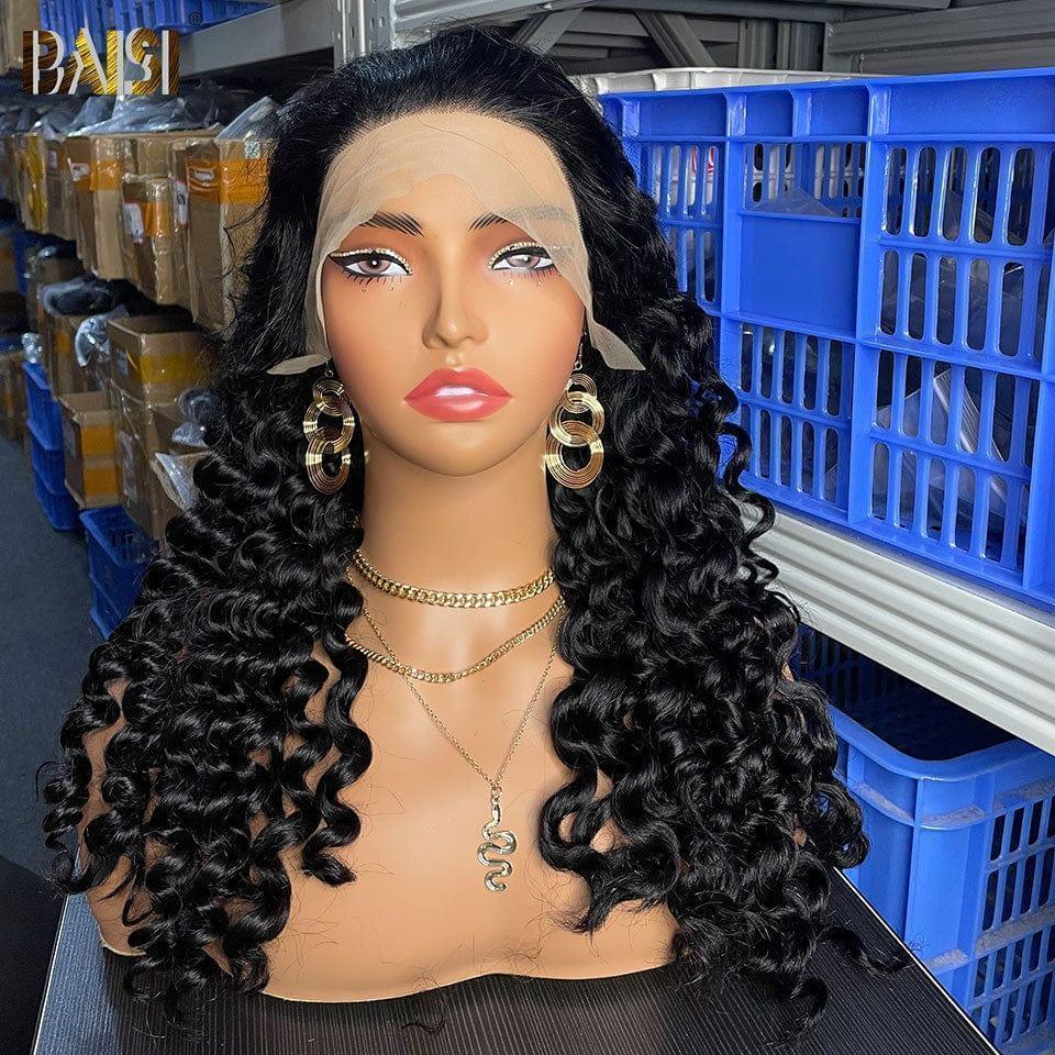 Parrucche BAISI 13X4 Luxury Natural Wave A1 Realizzate con doppio volume di capelli vergini disegnati Densità del 250% più di 20 anni di utilizzo
