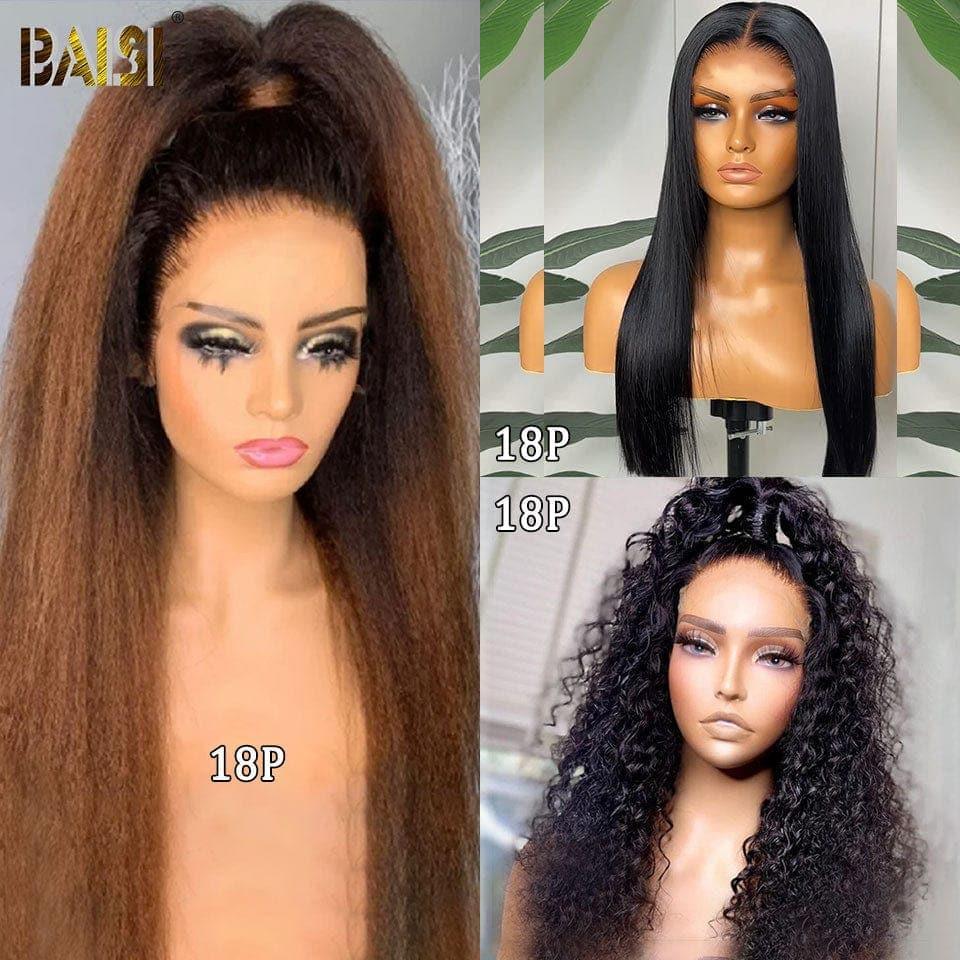 BAISI 13X4 lace frontal deep wave 20 pouces ou 3 perucas sem cola prontas a usar 448€ preço promocional em 100% cabelo humano verdadeiro