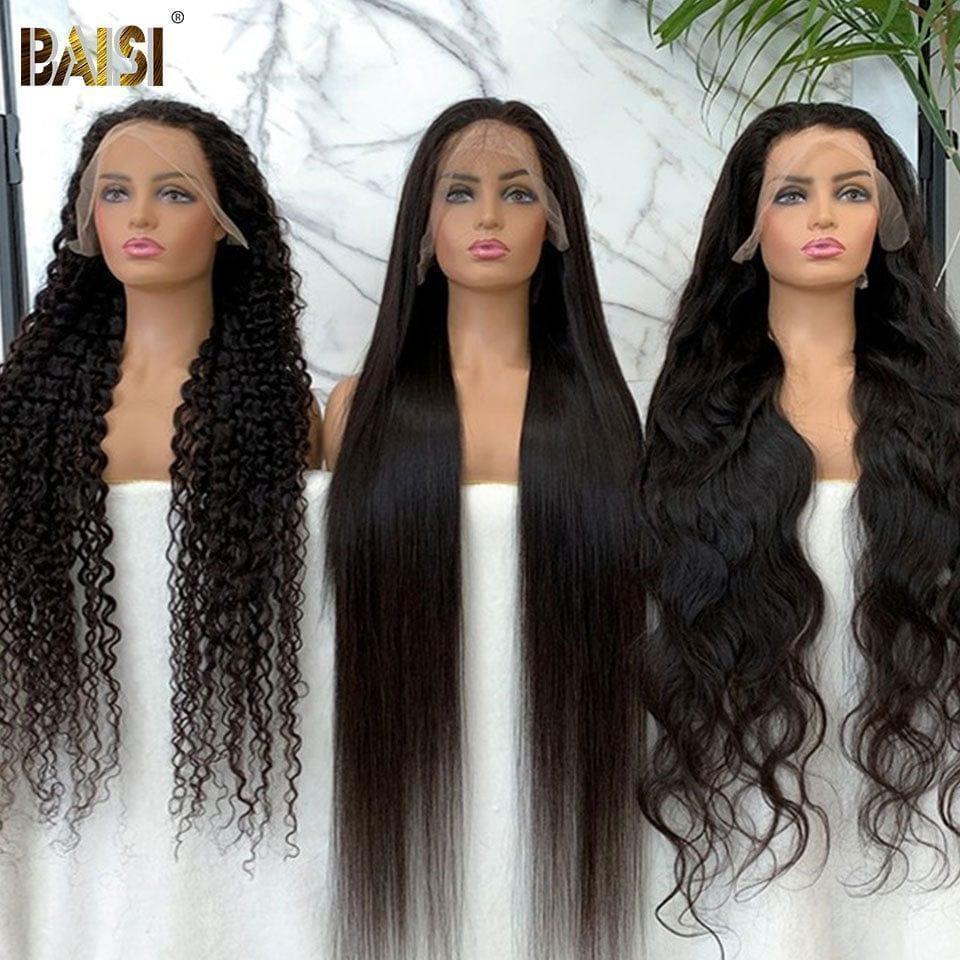 BAISI 13X4 lace frontal Lisse 32 pouces 250€ ou 3 perruques 30P Frontal en 100% cheveux humains à moitié prix 739€ MP50