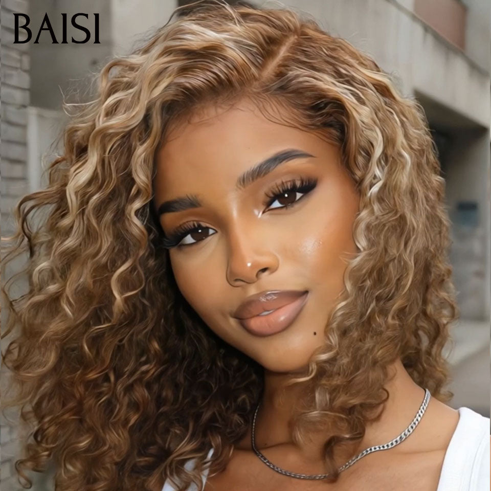 BAISI PROMOTION 1 couleur mixte 4/27 blonde miel ou 3 Perruques Prix en Gros 275€ 100% vrais cheveux humains