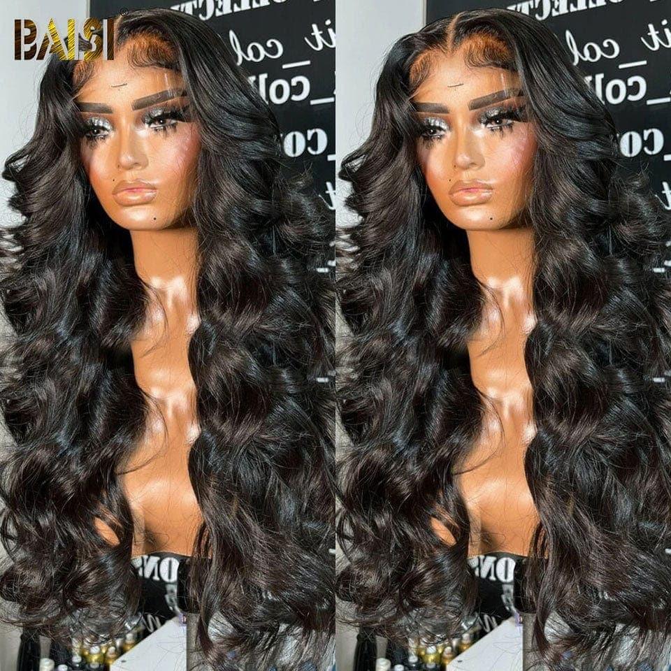 BAISI Lot De 8 Perruques Hyper Longue Lisse Avant 1300€ , Aujourd'hui 880€ En 100% Cheveux Humains 12A