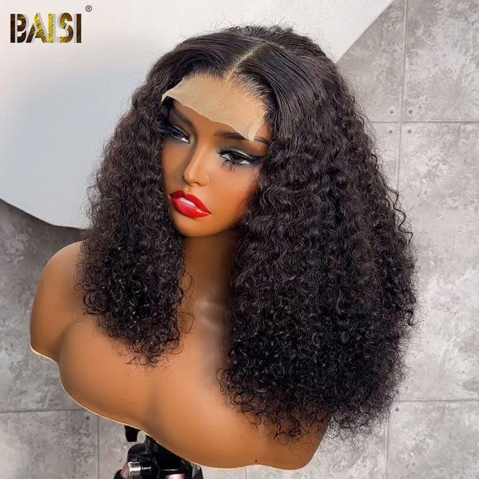 BAISI Perruques en France TVA 0€ Livraison gratuite 2-3 jours en Europe 4X4 Closure Naturelle Deep Wave 200% Densité