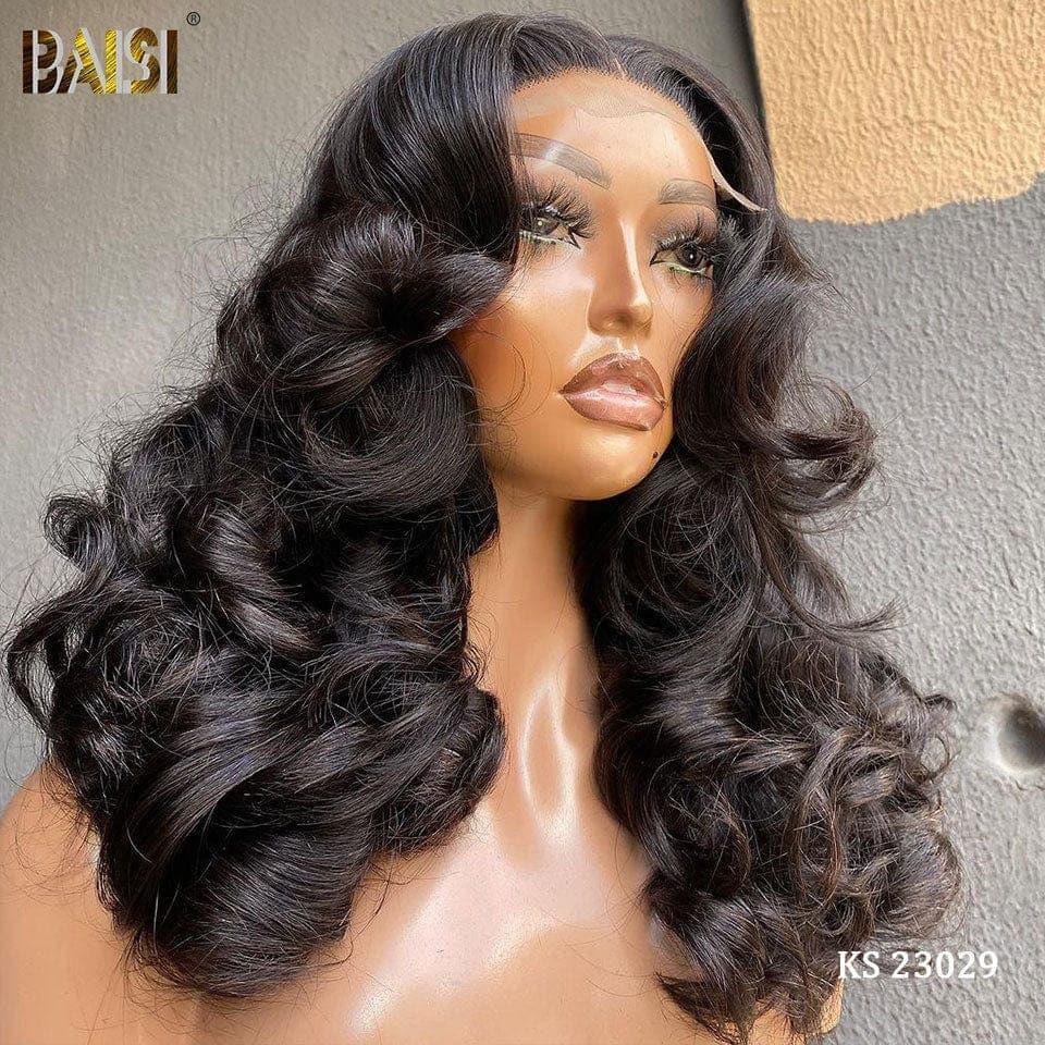 Parrucche BAISI 4X4 Luxury Egg Curl A2 Realizzate con capelli vergini a doppia tiratura, volume 250% densità, più di 20 anni di utilizzo ks 23029