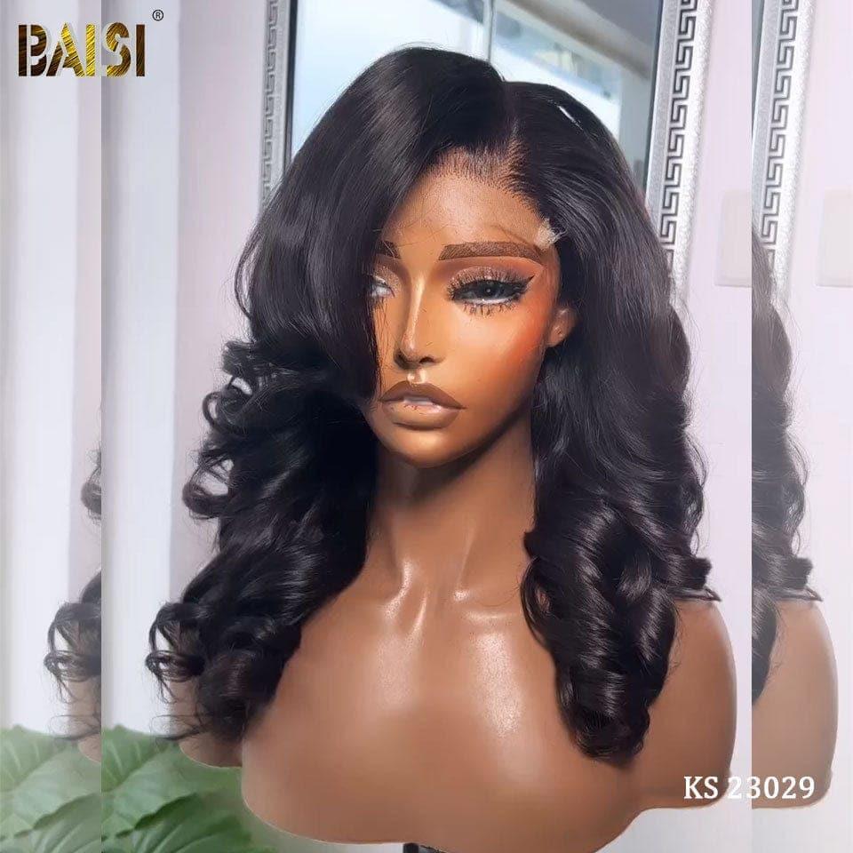 Parrucche BAISI 4X4 Luxury Egg Curl A2 Realizzate con capelli vergini a doppia tiratura, volume 250% densità, più di 20 anni di utilizzo ks 23029
