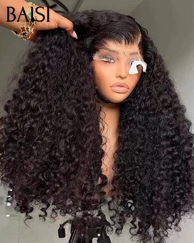 BAISI 13X4 Perruque water Wave NOIR 20 pouces 198€ 300% Densité plus de 20 ans d' utilisations en 100% Cheveux Humains
