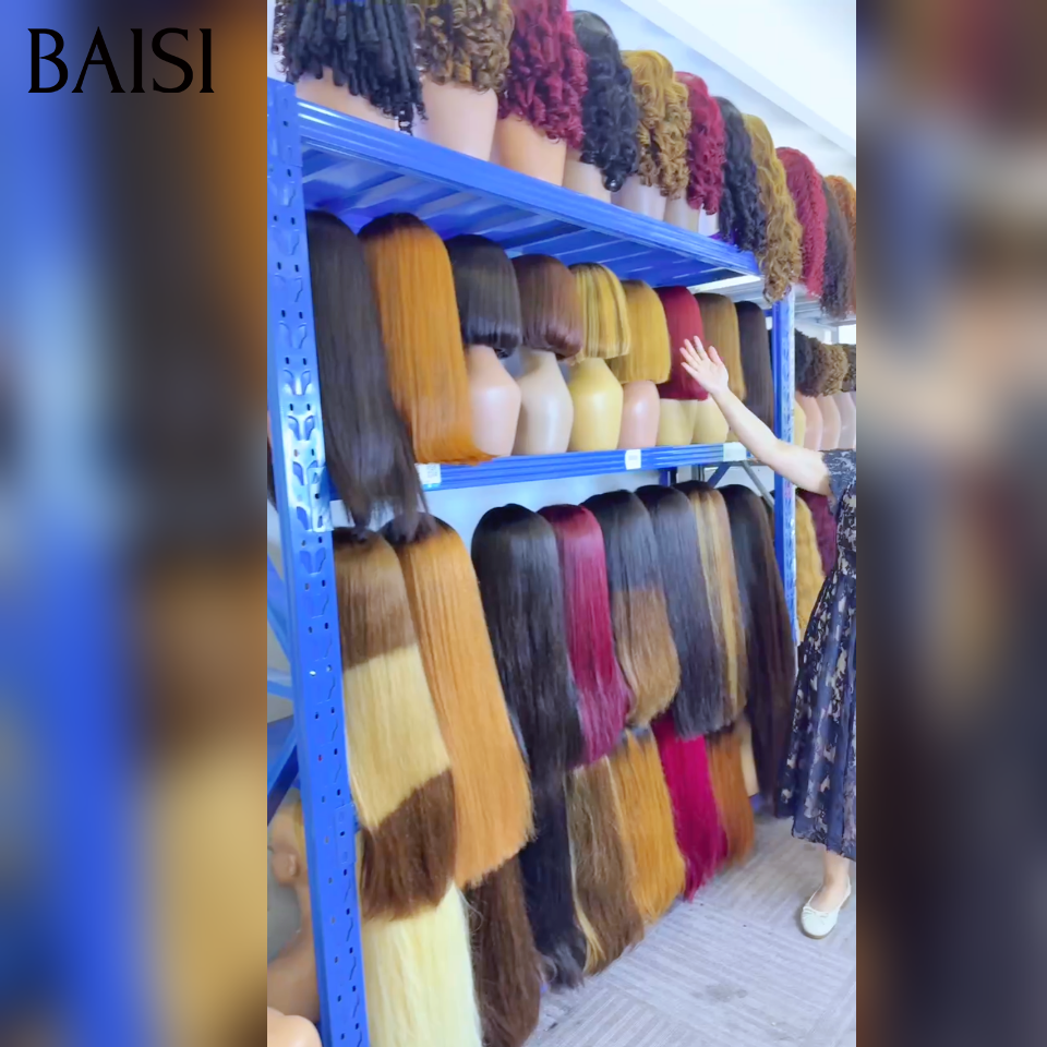BAISI Fournisseur grossiste 2 BOB 100€ 13x4 lace pixie perruque ou 10 perruques 150€ (32p+24p+14p+10p)différentes couleurs promotion valise aujourd'hui stock pas bcp blended humains hair sans retour
