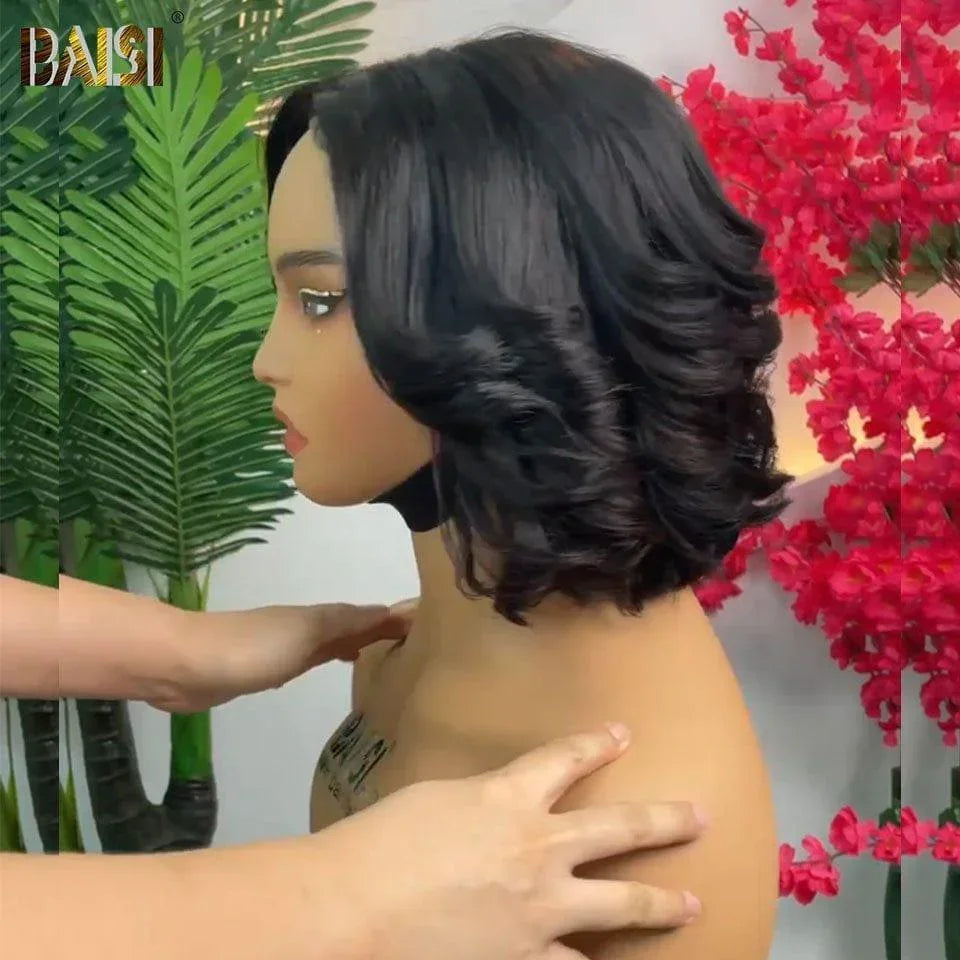 BAISI 5X5 Perruques de Luxe Bouncy curly 112€ Fabriquées par les cheveux double drawn B