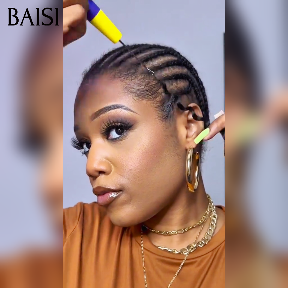 Nouvelles tendances Extensions de Cheveux Humain Plume Double Tête Style Crochet Hair Sans Colle curly Wave marron 100% Naturel Invisible & Confort, Garantie 20 ans