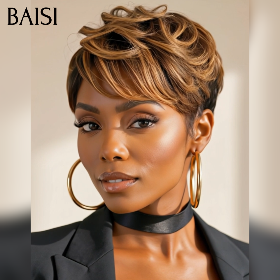 BAISI Acquista minimo 2 parrucche al prezzo di fabbrica fornitore 13x4 Frontal Parrucca Riccia personalizzata In 100% Capelli Umani (Non Serve Codice)