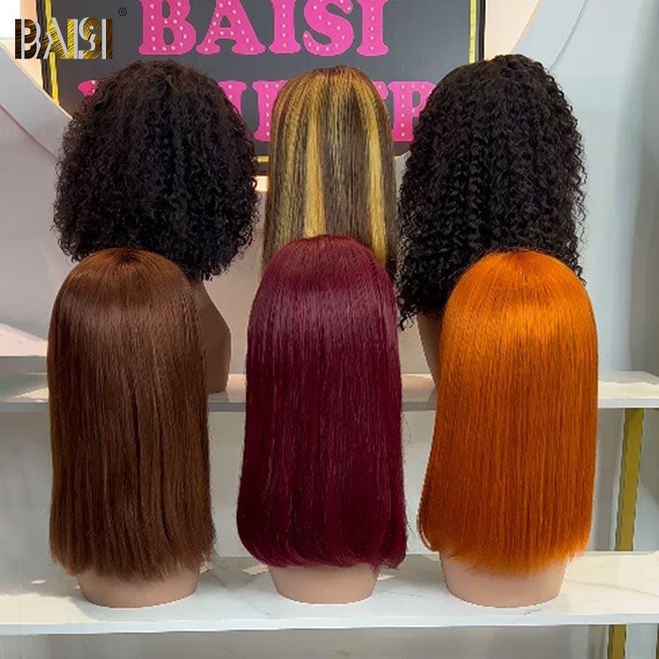 BAISI 6 Perruques en FRANCE 420€ PRIX en promo ou 2 perruques curly et lisse 20 pouces 298€ en 100% vrais cheveux humains