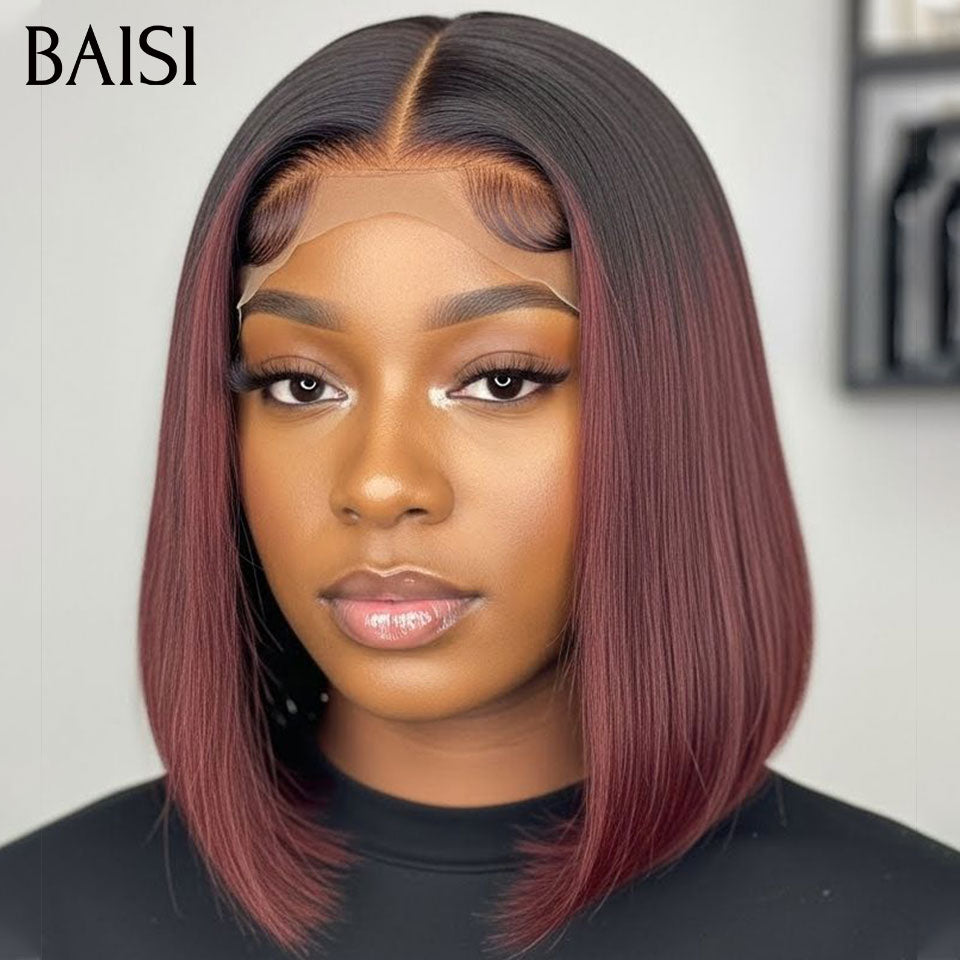 BAISI 9 perucas por grosso 599€ ( qualidade+quantidade ) ou 4 perucas de qualidade 229€ em França ou peruca lisa de luxo Bob 2x6 Lace 10 polegadas 109€ metade do preço 100% cabelo vietnamita Cores personalizadas em 100% cabelo humano verdadeiro MP50