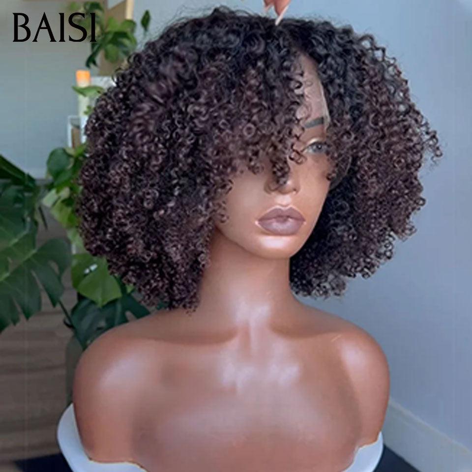 BAISI 3 perruques au choix 240€ ajouter dans le panier un par un au prix d'usine fournisseur coiffure Personnalisée boucle sans colle ou 13X4 lace ou 4X4 lace 9 différentes types de perruques pixie vente en gros pour revendre (Pas Besoin de Code)
