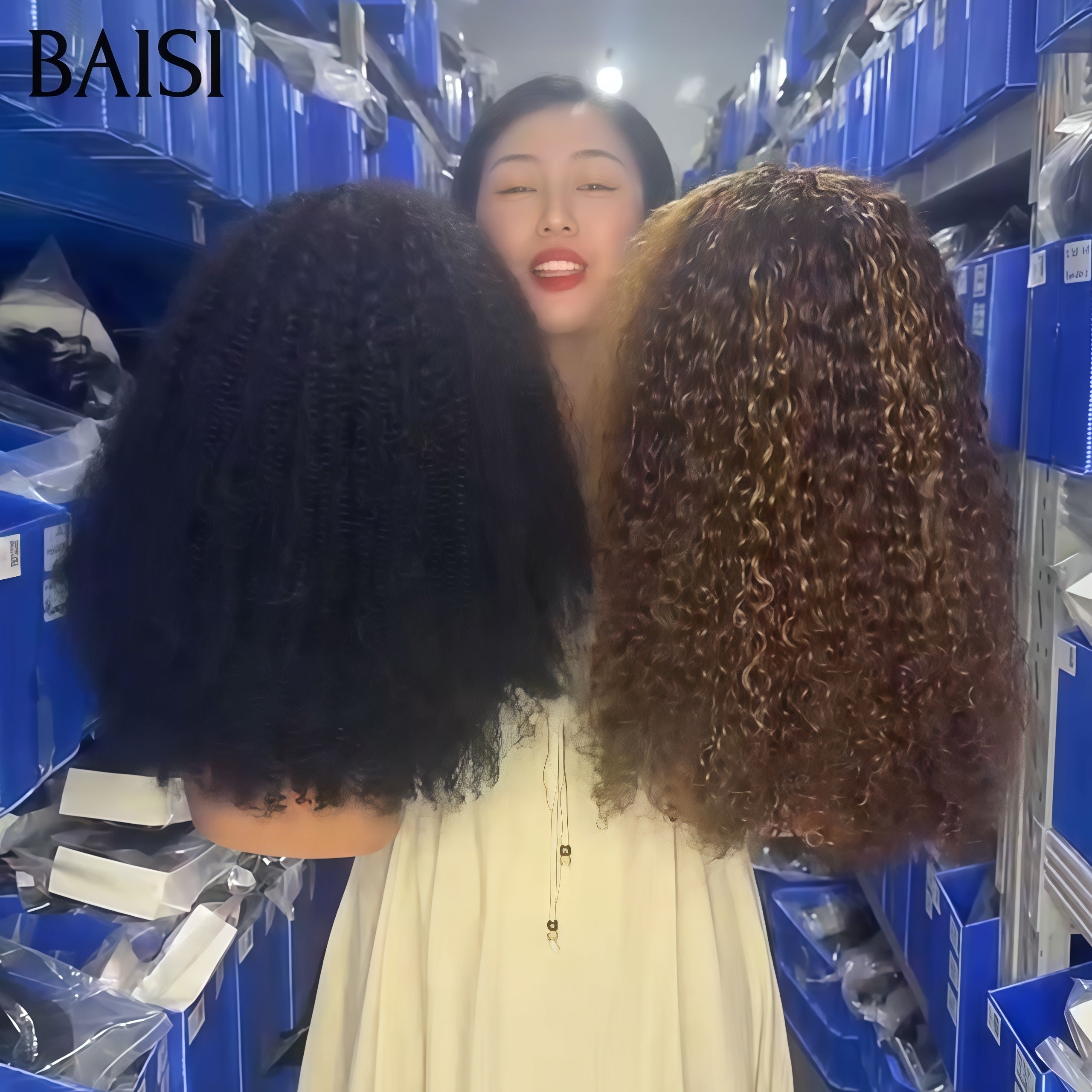 BAISI Set 2 parrucche PROMOZIONE in capelli veri 100% € 164 E € 120 (non serve codice)