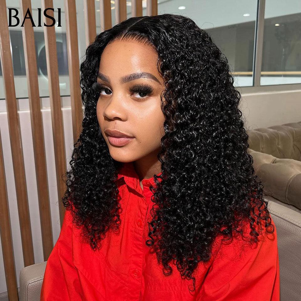 BAISI 4 Perruques 239€ ou 13x4 Frontal Body wave 16 pouces en Couleur Rouge-violet Mix Blonde en 100% Raw Hair