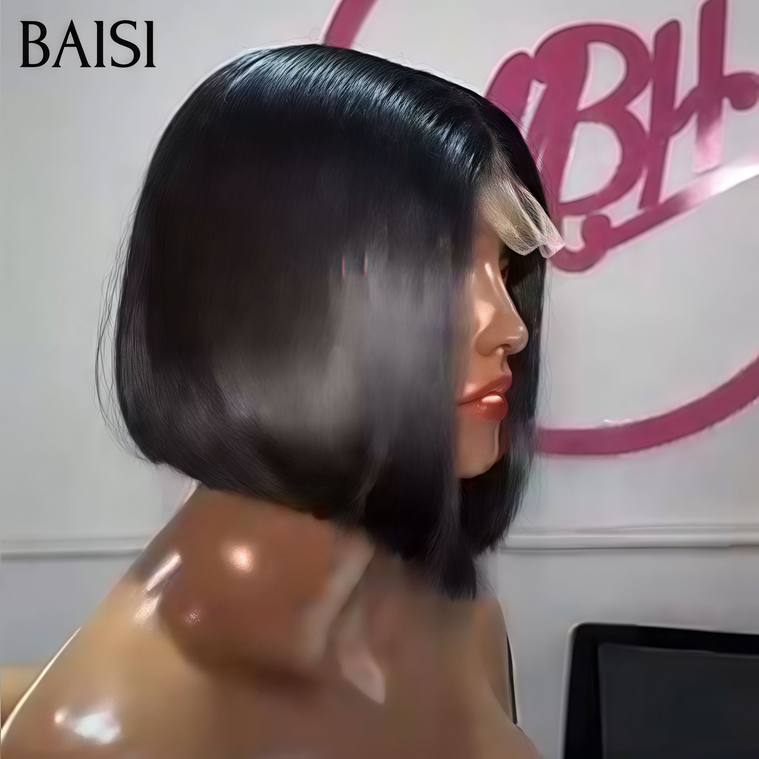 BAISI 1 Parrucca 2x6 Liscia 8 pollici 69€ 100% Vietnam Hair 2 Parrucche 125€ 100% veri capelli umani BS120